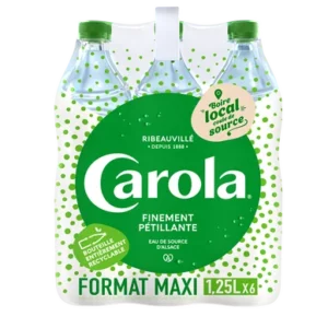 Carola – Eau Finement Pétillante 6x1,25L
