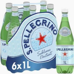 6 bouteilles de 1L SAN PELLEGRINO